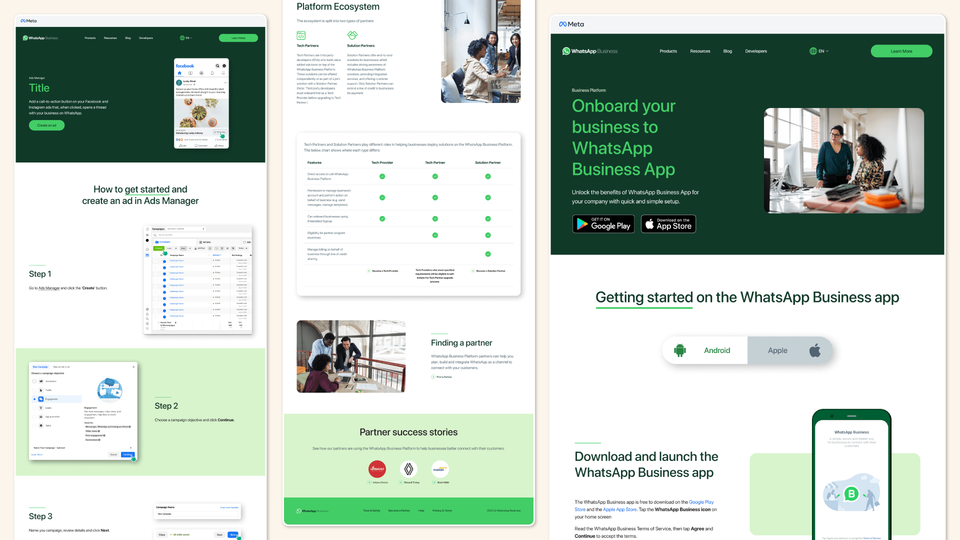 WhatsApp Business Website Design Examples WhatsApp Business Website Design Examples