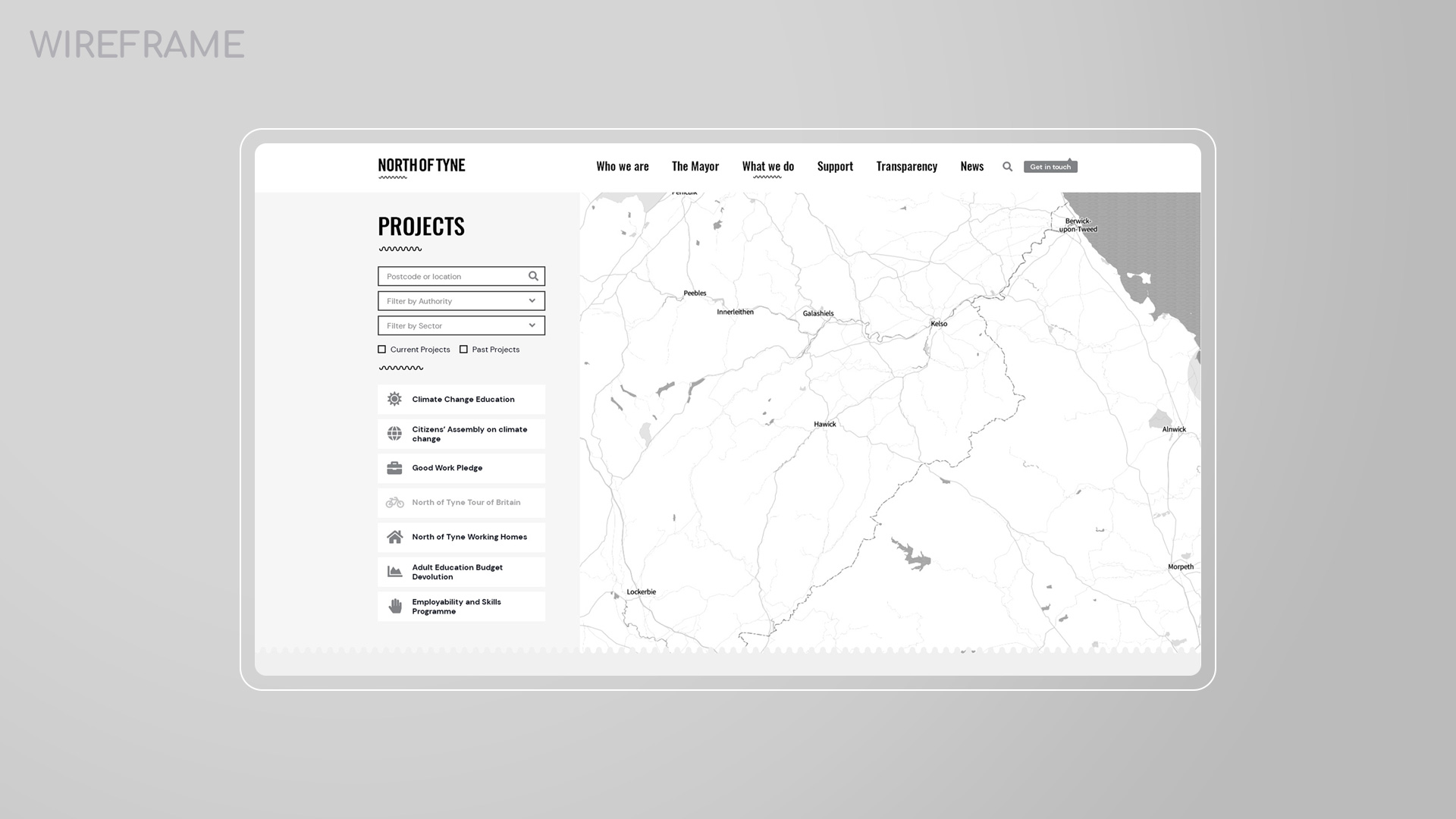 NTCA Wireframe Image NTCA Wireframe Image