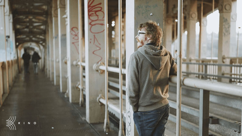 James on the High Level Bridge