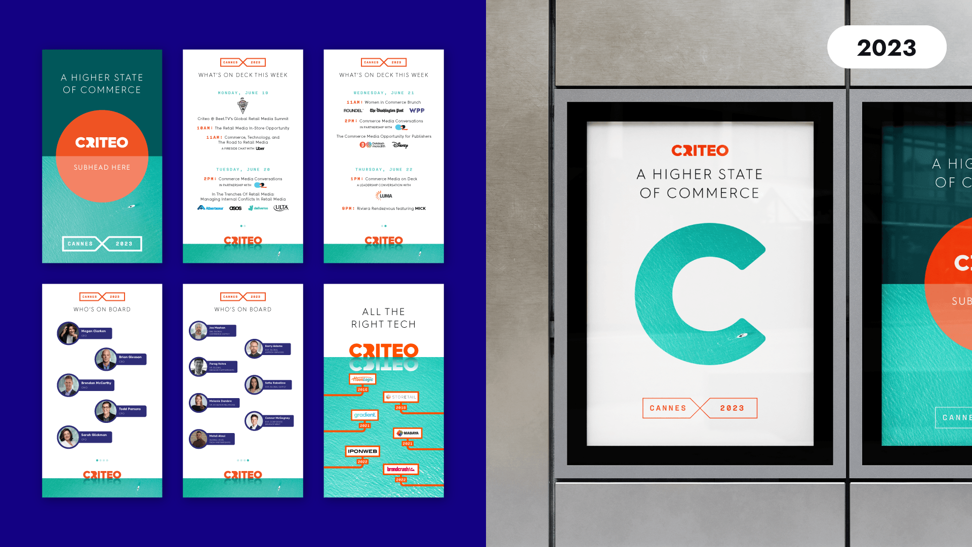Kino x Criteo @ Cannes 2023 Kino x Criteo @ Cannes 2023