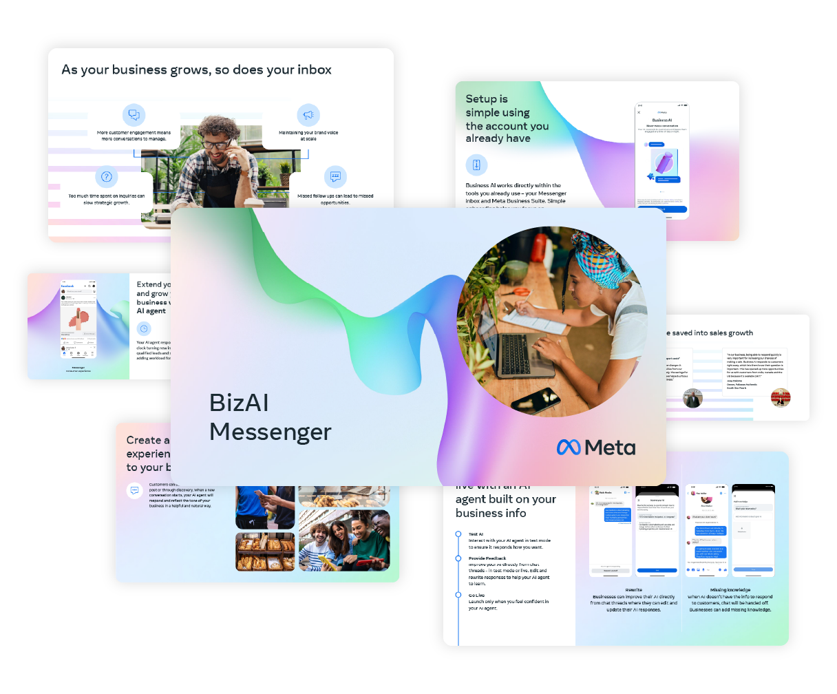 Example of a Meta Slides design Example of a Meta Slides design