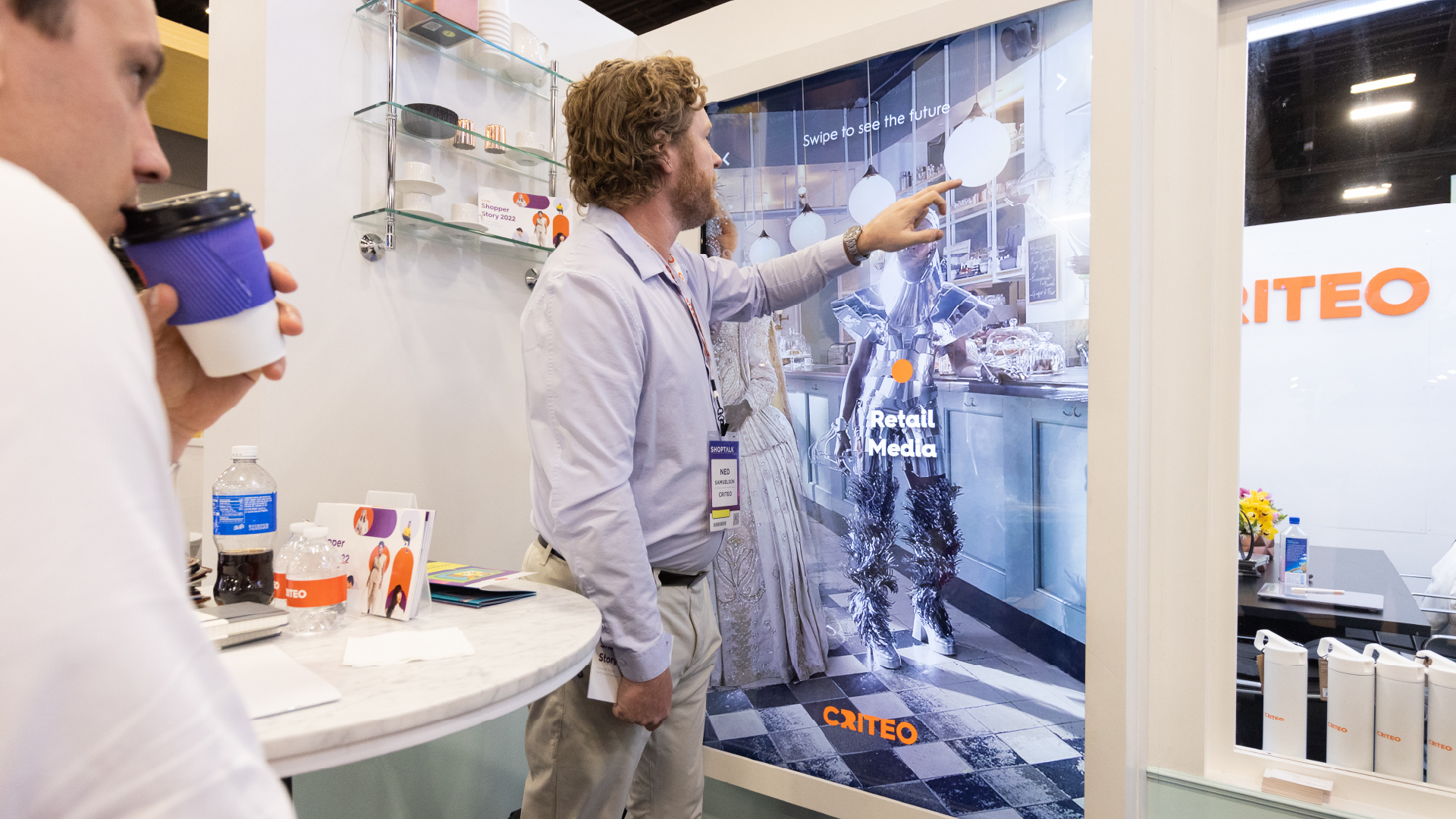 Exhibition Signage for Criteo Exhibition Signage for Criteo