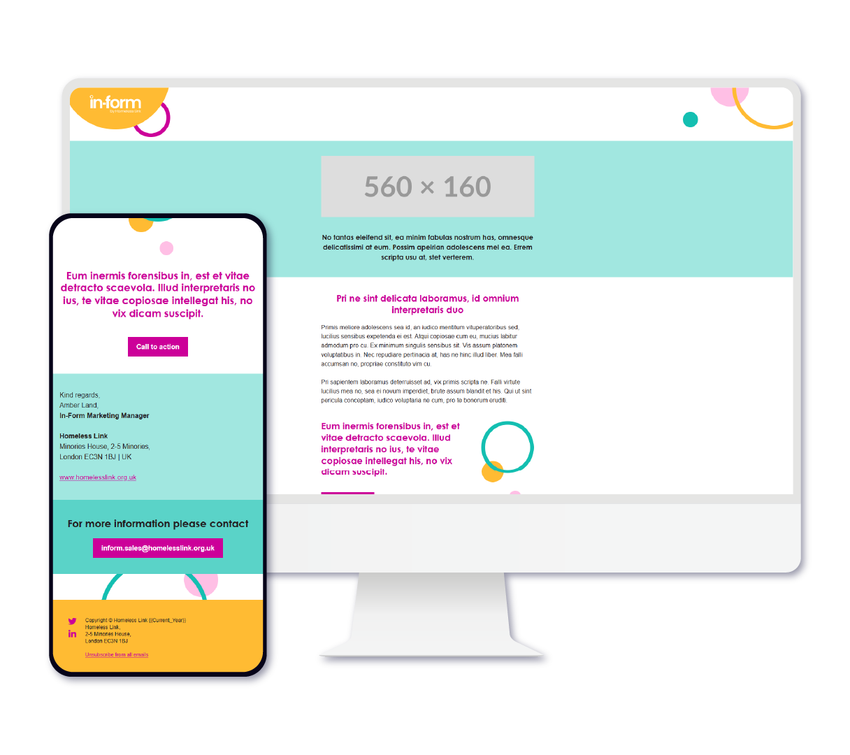Inform Pardot HTML Email Example Inform Pardot HTML Email Example