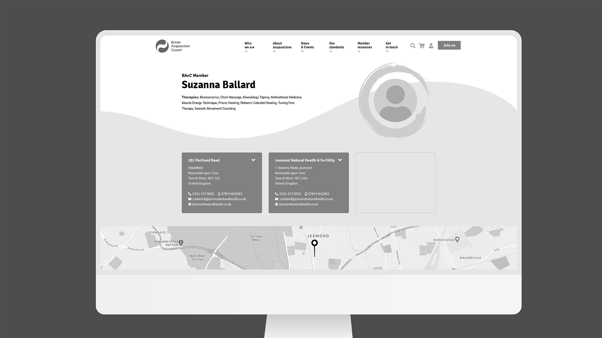 BAcC - Wireframing BAcC - Wireframing
